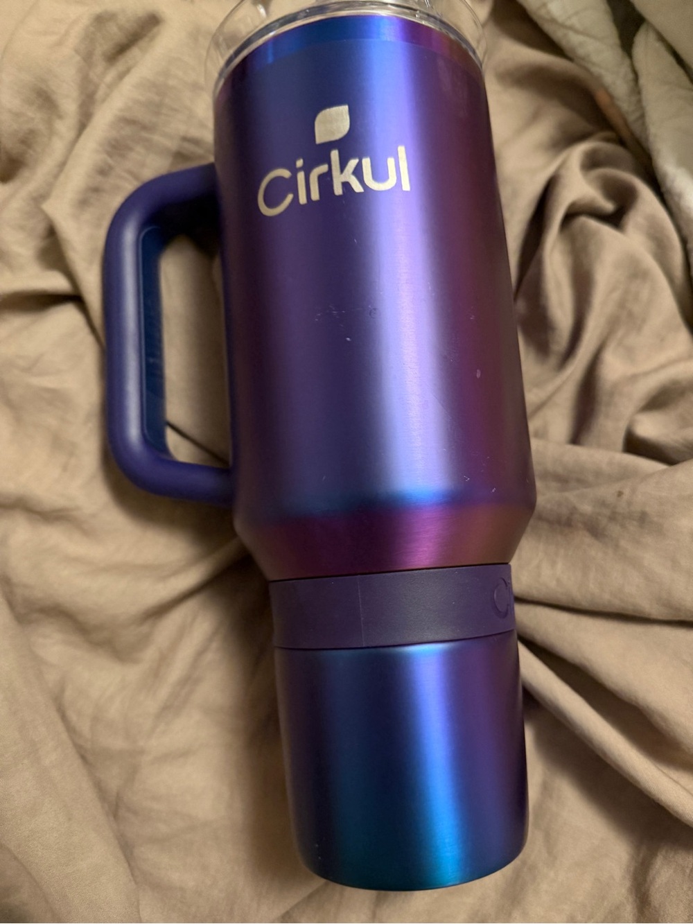 40 oz Cirkul tumbler with handle